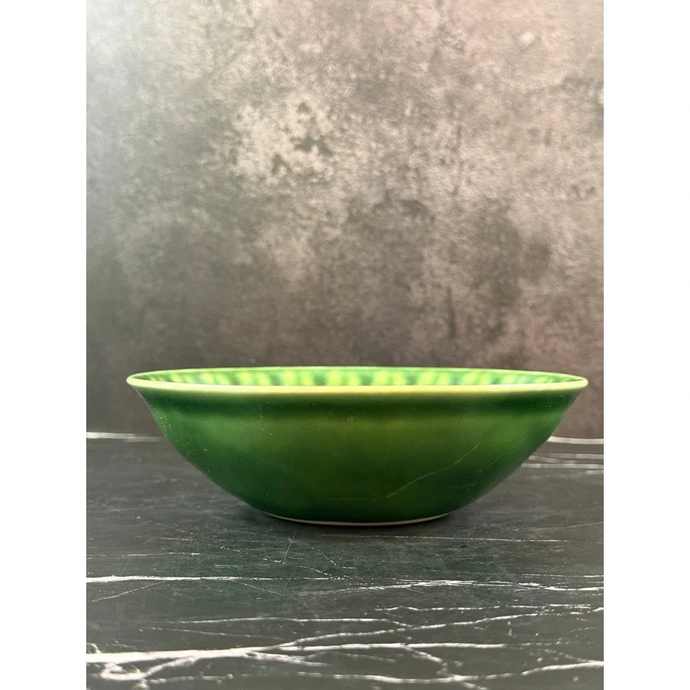 MATCERAMICA Portugal Moss Green M2A66 7 1/2in Soup Cereal Coupe Bowl